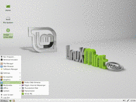 Linux Mint Xfce Live DVD Desktop